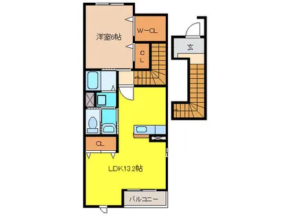 グランツ【2階】の間取り