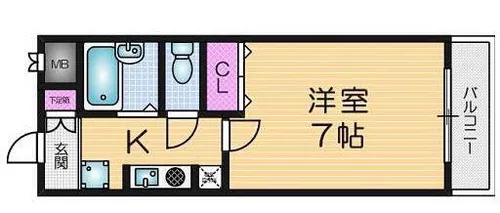 starry hill【5階】の間取り