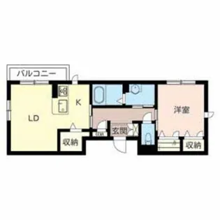 メゾンヴァンクール【3階】の間取り