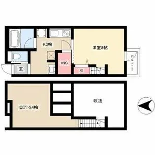 SuccessⅤ【302号室】の間取り