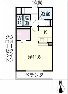 GRANDEUR陶館【1階】の間取り