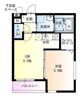 フジパレス吉田EAST【2階】の間取り