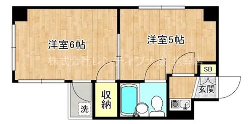 セゾンコトブキ【3階】の間取り