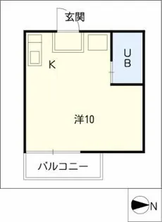 イーストヒル【2階】の間取り
