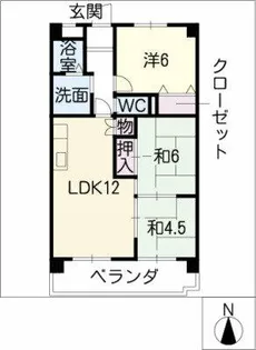 フロイデ(名古屋)【3階】の間取り