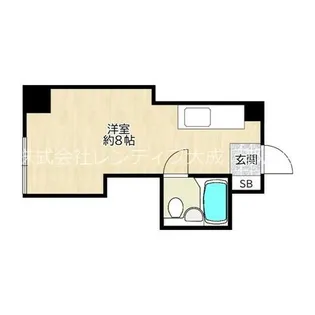 マノールビル【4階】の間取り