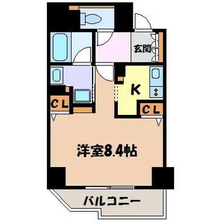 CASSIA車道【7階】の間取り