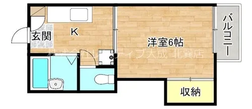 メゾン・ド・ショコラ【1階】の間取り