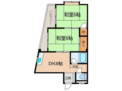 桜井ハイツ【3A号室】の間取り