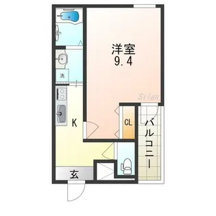 フジパレス今川駅東Ⅰ番館【1階】の間取り