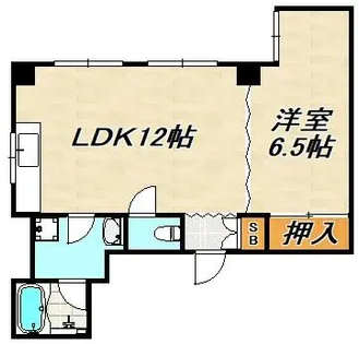 コースト須磨浦【1階】の間取り
