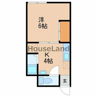 コーポ河原崎【2階】の間取り