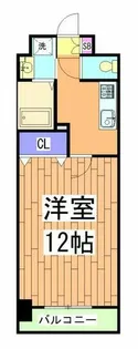 エスリード西小路御池【3階】の間取り