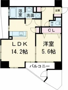 プロシード金山2【905号室】の間取り