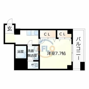 Alto-Montana Morinomiya【6階】の間取り