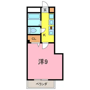 アンプルールフェール刈谷市駅【2階】の間取り