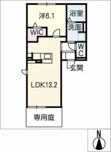 シルエラ【1階】の間取り
