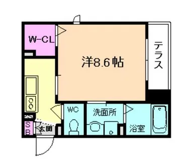 JEREMIAH(ジェレミア)【1階】の間取り