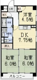 愛知県名古屋市北区五反田町【マンション】の間取り