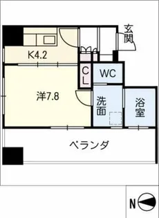 さくらHILLS NAGOYA WEST【5階】の間取り