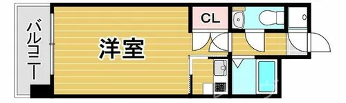 福岡県福岡市南区野間1丁目【マンション】の間取り