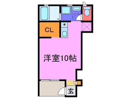 ルシエールフジタ【102号室】の間取り