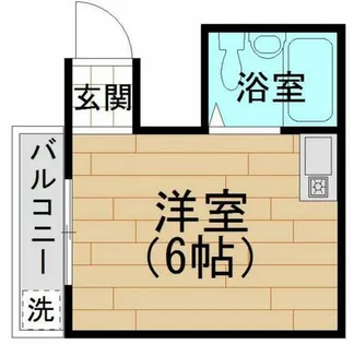 スリーフレンド天美【4階】の間取り