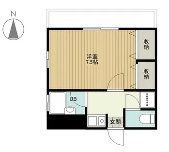 藤の棚ハイツ【3階】の間取り