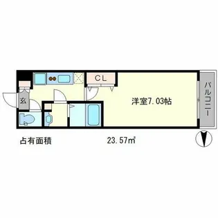 acuerdo京大北【2階】の間取り