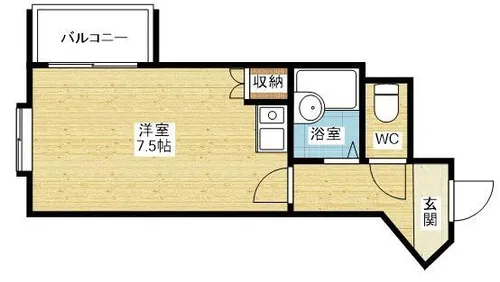 リバーサイド柴島【5階】の間取り