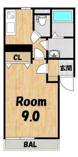 LA・PARIO【1階】の間取り