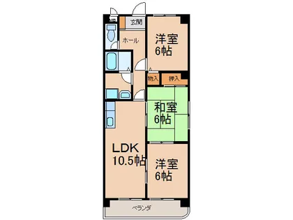 グレース21【1階】の間取り