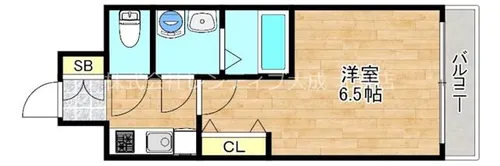 大阪府大阪市生野区田島6丁目【マンション】の間取り
