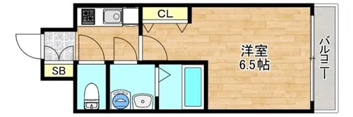 大阪府大阪市生野区田島6丁目【マンション】の間取り