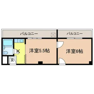 ライズワン河内長野レジデンス7【403号室】の間取り