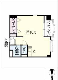 第1富士和ビル【2階】の間取り