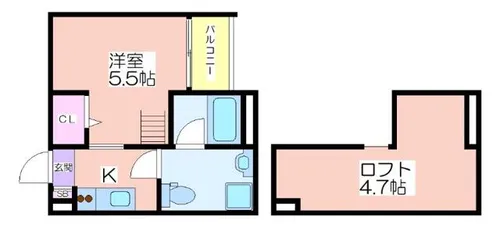 LORE【1階】の間取り