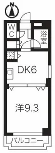 音羽壱番館金山【3階】の間取り