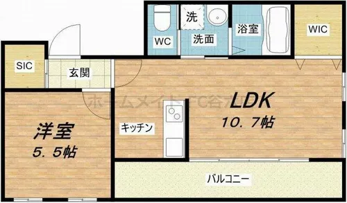マチュール谷町【7階】の間取り