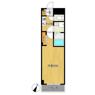 ノビリティマルユウ【3階】の間取り