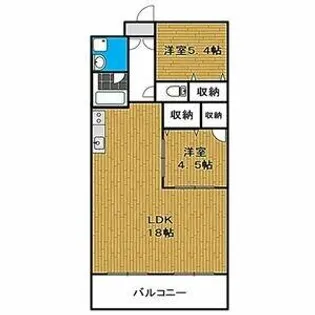 パークサイドNON・NO【1階】の間取り