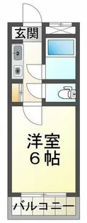 サンハイツ学が丘【2階】の間取り