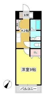 ジュネス御堂坂 B棟【202号室】の間取り