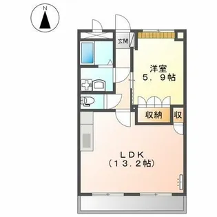 Four season【1階】の間取り