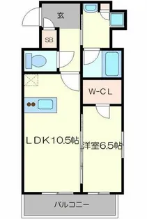 べラジオ雅び京都西院【4階】の間取り