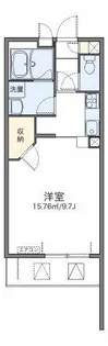 レオネクストレオーネ【206号室】の間取り