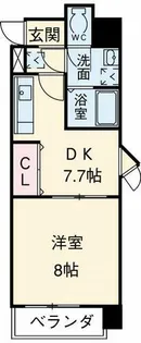 愛知県名古屋市熱田区横田2丁目【マンション】の間取り