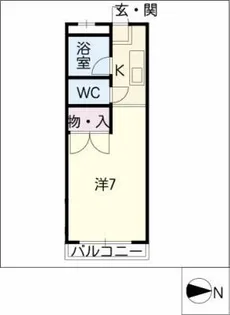 ケントハウス【2階】の間取り