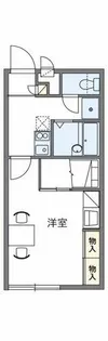 レオパレスさくら【2階】の間取り