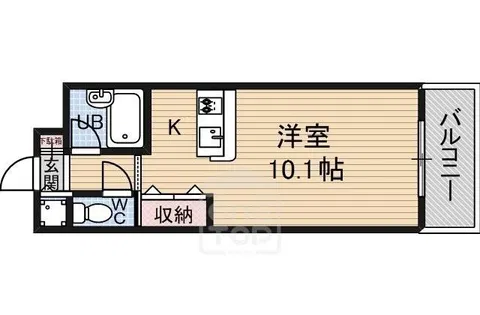 グリーンハイツ豊川1【1階】の間取り